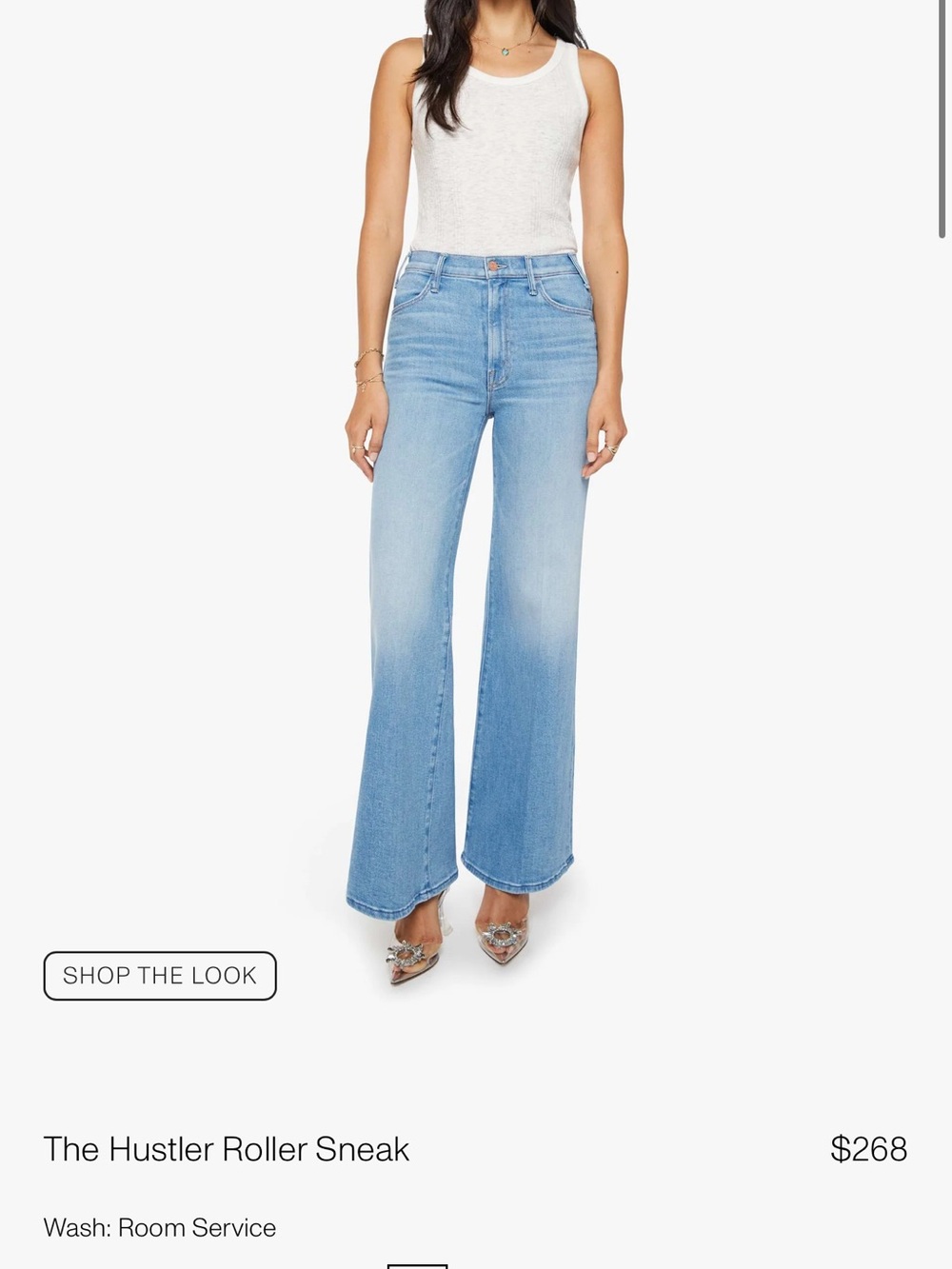 Mother Denim Hustler Jeans 28 NWT